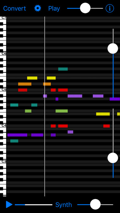 Emulate iPhone app Audio to MIDI using MyAndroid Emulate iPhone app Audio to MIDI using MyAndroid