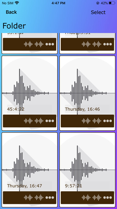 Emulate iPhone app Audio Trimmer - Cut Recordings using MyAndroid Emulate iPhone app Audio Trimmer - Cut Recordings using MyAndroid
