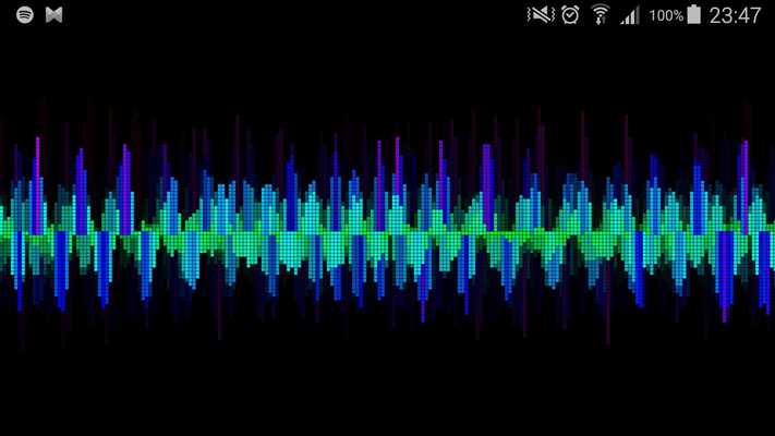 Emulate Android APK Audio Visualization