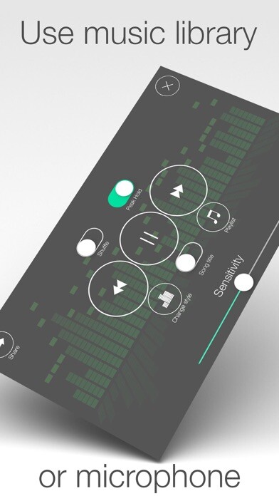 Emulate iPhone app Audio Visualizer using MyAndroid Emulate iPhone app Audio Visualizer using MyAndroid