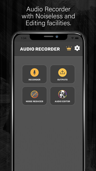 Emulate iPhone app Audio, Voice Recorder & Editor using MyAndroid