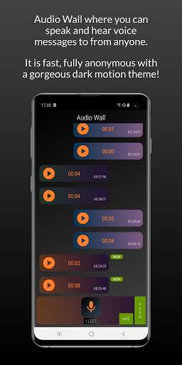 Run android online APK Audio Wall - Anonymous Voice Chat Lounge from MyAndroid or emulate Audio Wall - Anonymous Voice Chat Lounge using MyAndroid Run android online APK Audio Wall - Anonymous Voice Chat Lounge from MyAndroid or emulate Audio Wall - Anonymous Voice Chat Lounge using MyAndroid