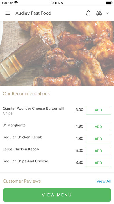 Emulate iPhone app Audley Fast Food using MyAndroid Emulate iPhone app Audley Fast Food using MyAndroid