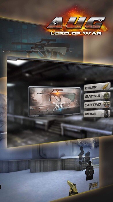 Emulate iPhone app AUG Assault Rifle: Assembly and Gunfire - Firearms Simulator with Mini Shooting Game for Free by ROFLPlay using MyAndroid Emulate iPhone app AUG Assault Rifle: Assembly and Gunfire - Firearms Simulator with Mini Shooting Game for Free by ROFLPlay using MyAndroid