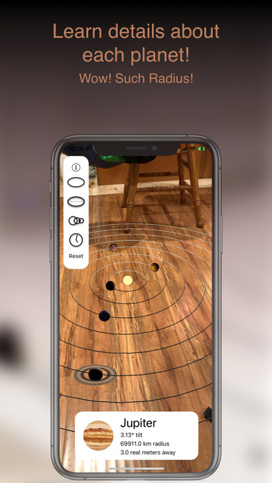 Emulate iPhone app Augmented Reality Solar System using MyAndroid Emulate iPhone app Augmented Reality Solar System using MyAndroid