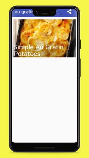 Run android online APK au gratin potatoes recipe from MyAndroid or emulate au gratin potatoes recipe using MyAndroid