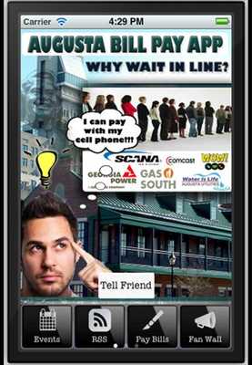 Emulate Android APK Augusta Bill Pay App