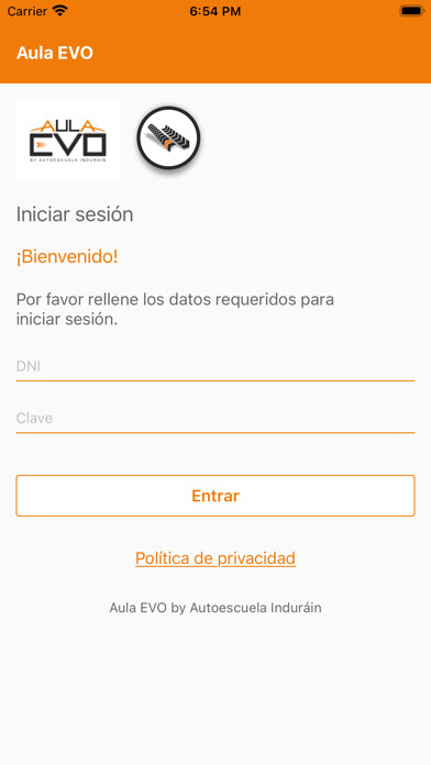 Emulate iPhone app AULA EVO By Indurain using MyAndroid Emulate iPhone app AULA EVO By Indurain using MyAndroid
