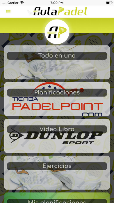 Emulate iPhone app Aula Padel using MyAndroid Emulate iPhone app Aula Padel using MyAndroid