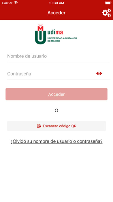 Emulate iPhone app Aula UDIMA using MyAndroid Emulate iPhone app Aula UDIMA using MyAndroid