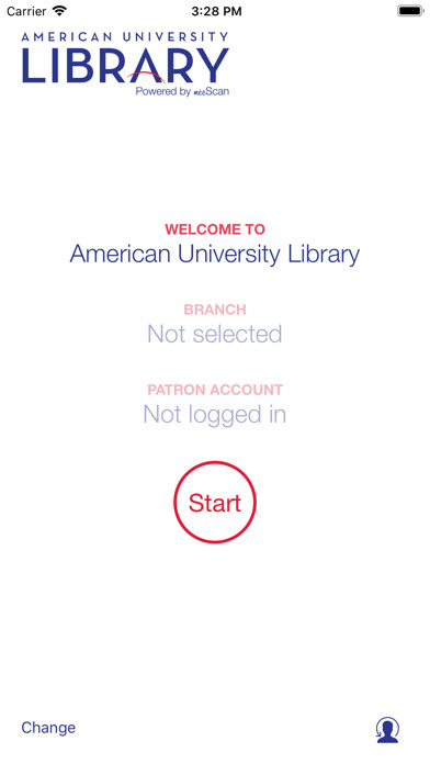 Emulate iPhone app AU Library Self Check using MyAndroid Emulate iPhone app AU Library Self Check using MyAndroid