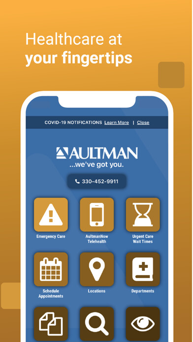 Emulate iPhone app Aultman Anywhere—Hospital/Care using MyAndroid Emulate iPhone app Aultman Anywhere—Hospital/Care using MyAndroid