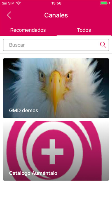 Emulate iPhone app Aumentalo using MyAndroid