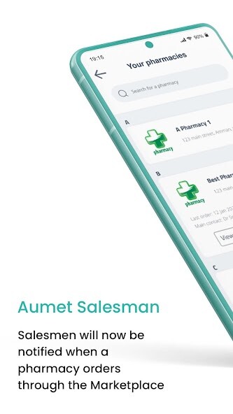 Run android online APK Aumet Sales from MyAndroid or emulate Aumet Sales using MyAndroid