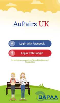 Emulate Android APK AuPairs UK
