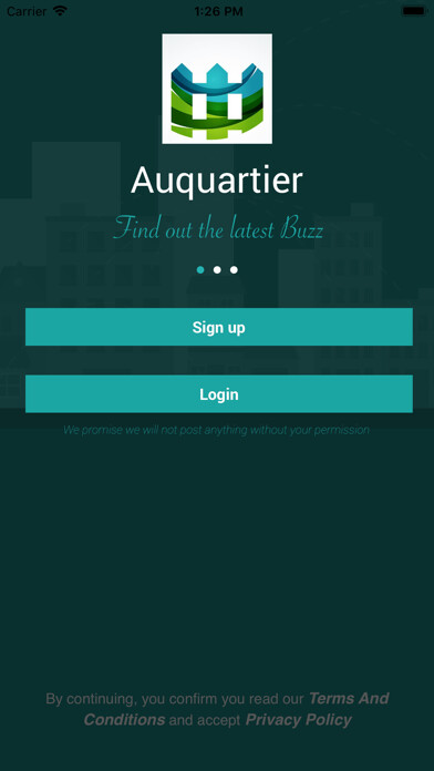 Emulate iPhone app Auquartier using MyAndroid