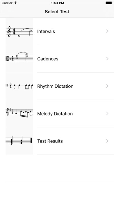 Emulate iPhone app Aural Training using MyAndroid