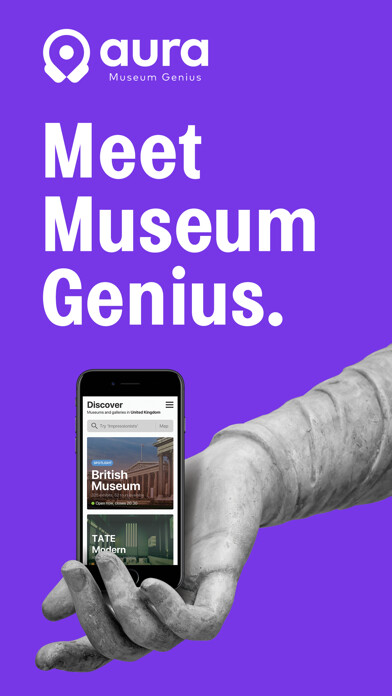 Emulate iPhone app Aura - Museum Genius using MyAndroid