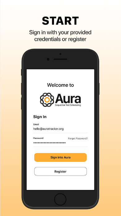 Emulate iPhone app Aura Sequential Testing using MyAndroid