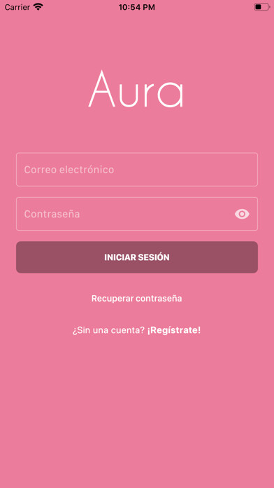 Emulate iPhone app Aura: Viajes seguros using MyAndroid