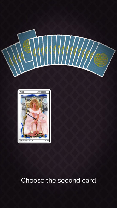 Emulate iPhone app Auric Tarot using MyAndroid
