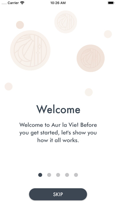 Emulate iPhone app Aur la Vie using MyAndroid