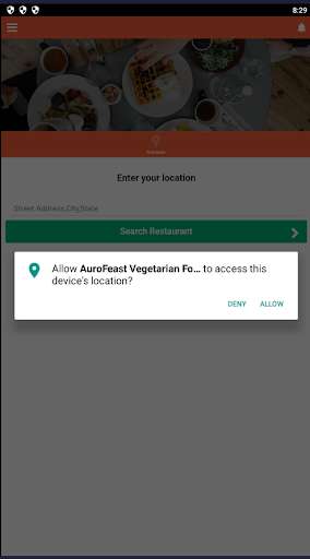 Run android online APK AuroFeast Food Delivery and Pickup Customer App from MyAndroid or emulate AuroFeast Food Delivery and Pickup Customer App using MyAndroid