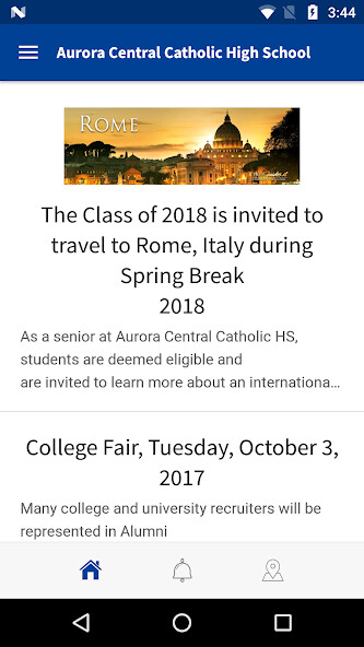 Run android online APK Aurora Central Catholic High School from MyAndroid or emulate Aurora Central Catholic High School using MyAndroid