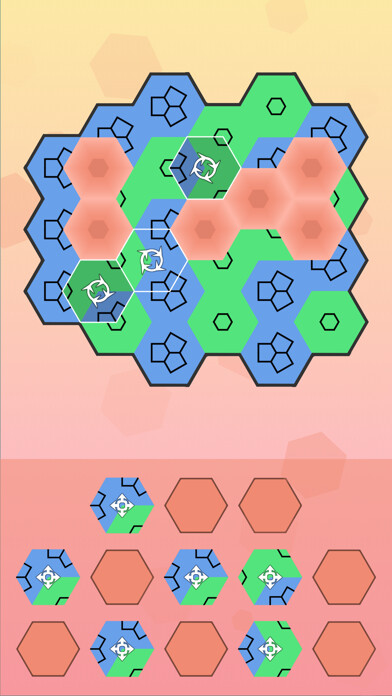 Emulate iPhone app Aurora Hex - Pattern Puzzles using MyAndroid Emulate iPhone app Aurora Hex - Pattern Puzzles using MyAndroid