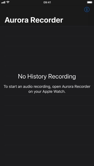 Emulate iPhone app Aurora Recorder using MyAndroid