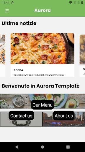 Run android online APK Aurora Restaurant from MyAndroid or emulate Aurora Restaurant using MyAndroid