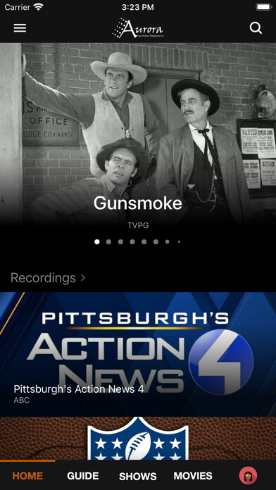 Emulate iPhone app Aurora TV by Hickory Telephone using MyAndroid Emulate iPhone app Aurora TV by Hickory Telephone using MyAndroid