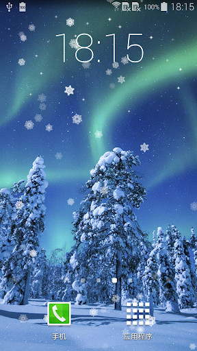 Run android online APK Aurora Winter Live Wallpaper from MyAndroid or emulate Aurora Winter Live Wallpaper using MyAndroid