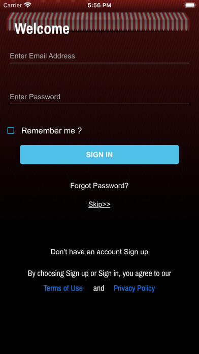 Emulate iPhone app Auspice Restaurant using MyAndroid Emulate iPhone app Auspice Restaurant using MyAndroid