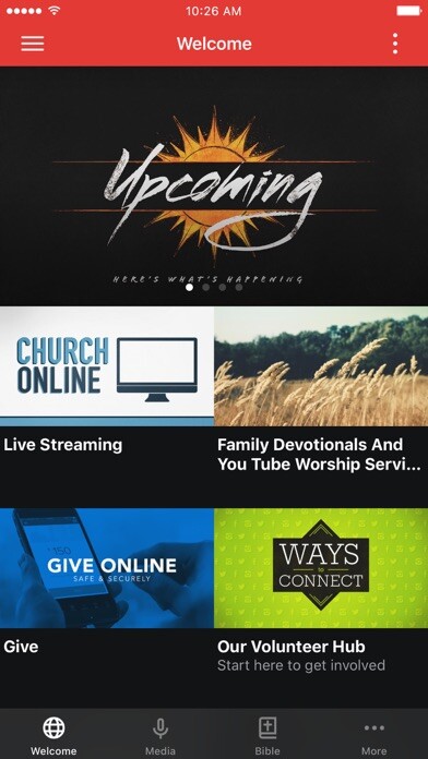 Emulate iPhone app Austin Ave Church using MyAndroid Emulate iPhone app Austin Ave Church using MyAndroid