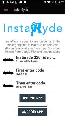 Emulate Android APK Austin Free Ride Share Codes Emulate Android APK Austin Free Ride Share Codes