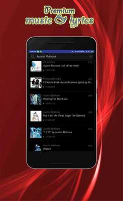 Emulate Android APK Austin Mahone all songs