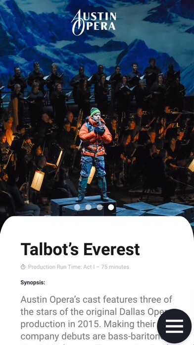 Emulate iPhone app Austin Opera AR using MyAndroid