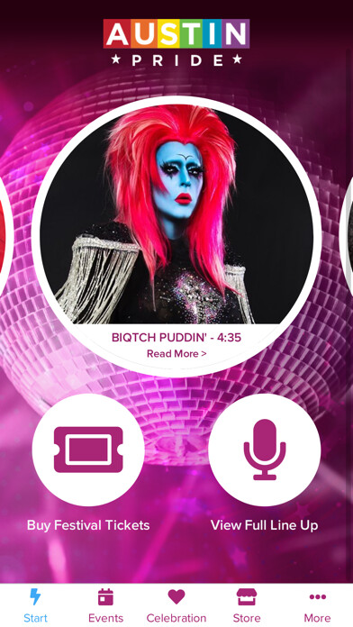 Emulate iPhone app Austin Pride Official using MyAndroid Emulate iPhone app Austin Pride Official using MyAndroid
