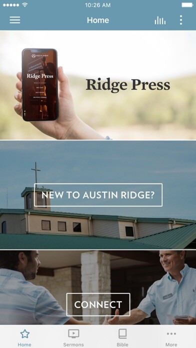 Emulate iPhone app Austin Ridge Bible Church using MyAndroid Emulate iPhone app Austin Ridge Bible Church using MyAndroid