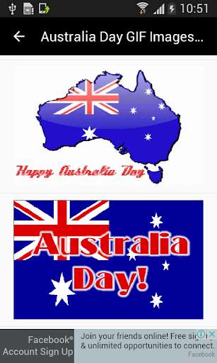 Run android online APK Australia Day GIF Images and Messages from MyAndroid or emulate Australia Day GIF Images and Messages using MyAndroid