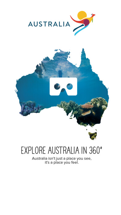 Emulate iPhone app Australia in 360º using MyAndroid