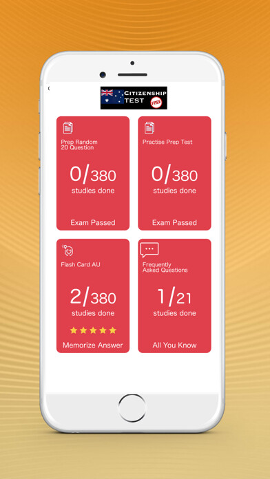 Emulate iPhone app australian citizenship test 22 using MyAndroid Emulate iPhone app australian citizenship test 22 using MyAndroid