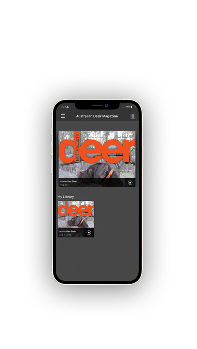 Emulate iPhone app Australian Deer Magazine using MyAndroid