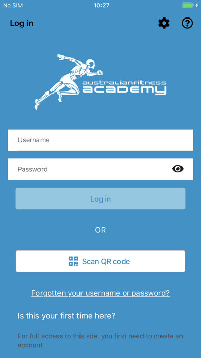 Emulate iPhone app Australian Fitness Academy using MyAndroid Emulate iPhone app Australian Fitness Academy using MyAndroid