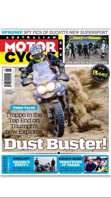 Emulate iPhone app Australian Motorcycle News Mag using MyAndroid Emulate iPhone app Australian Motorcycle News Mag using MyAndroid