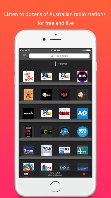 Emulate iPhone app Australia Radios : the best of australian radio using MyAndroid Emulate iPhone app Australia Radios : the best of australian radio using MyAndroid