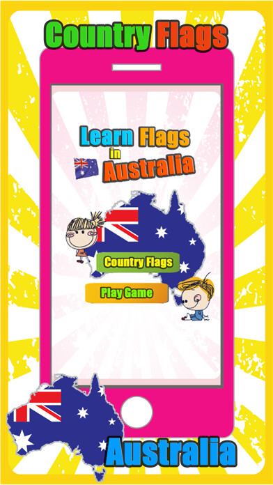 Emulate iPhone app Australia Regions Country And Territory Flag Games using MyAndroid Emulate iPhone app Australia Regions Country And Territory Flag Games using MyAndroid