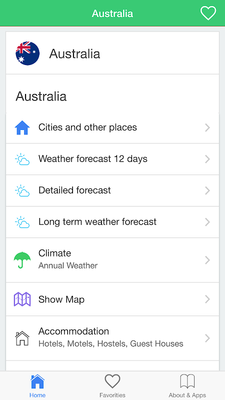 Emulate Android APK Australia weather forecast Emulate Android APK Australia weather forecast