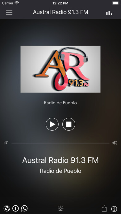 Emulate iPhone app Austral Radio 91.3 FM using MyAndroid Emulate iPhone app Austral Radio 91.3 FM using MyAndroid